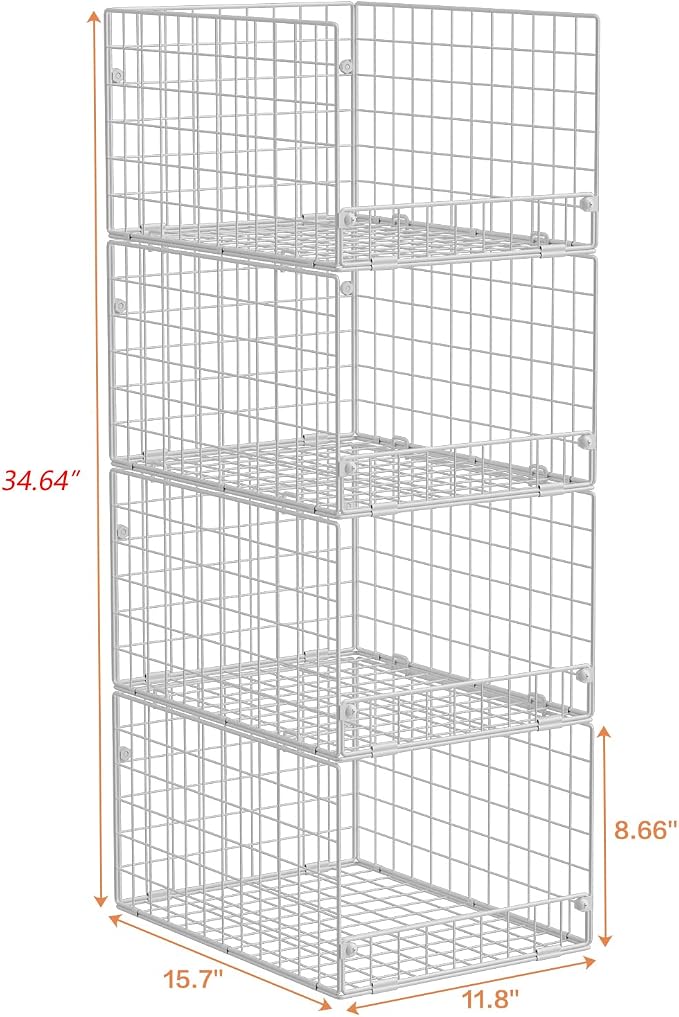 Yociyoga Stackable Closet Organizers and Storage - Image 3