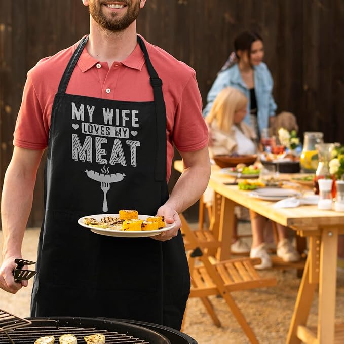 SANDJEST Funny Mens Aprons - Image 6