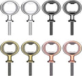 Metal Bottle Opener Insert Kits 8 Pack Blank Stainless Steel DIY Hardware Flat by Ohiyoo