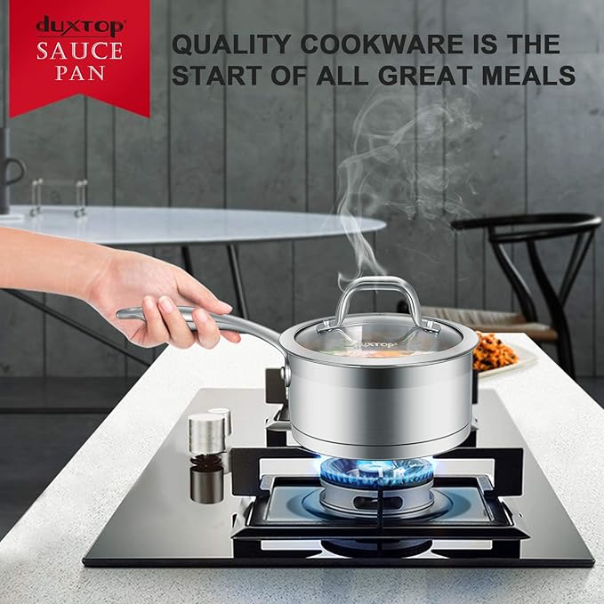 Duxtop Professional Stainless Steel Sauce Pan - Image 7