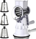 Rotary Cheese Grater Hand Crank, Vegetable Slicer by Unknown