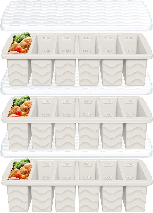 3-Pack Silicone Freezer Trays by Bandiction