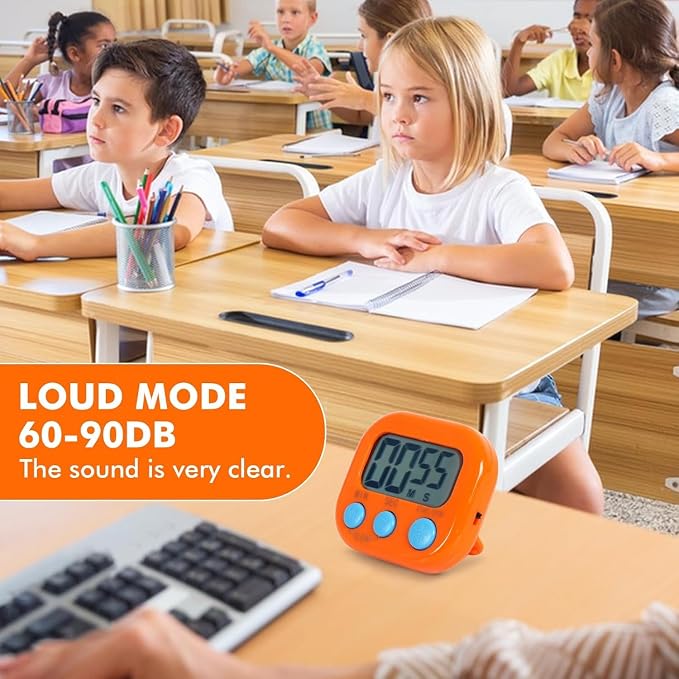 12 Pack Multi-Function Electronic Timer, Learning Management, Suitable - Image 5