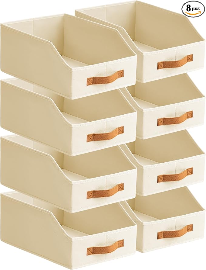 Homsorout Fabric Storage Bins for Organizing by Homsorout