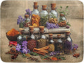 Herbs Kitchen Dish Drying Mat by Giwawa