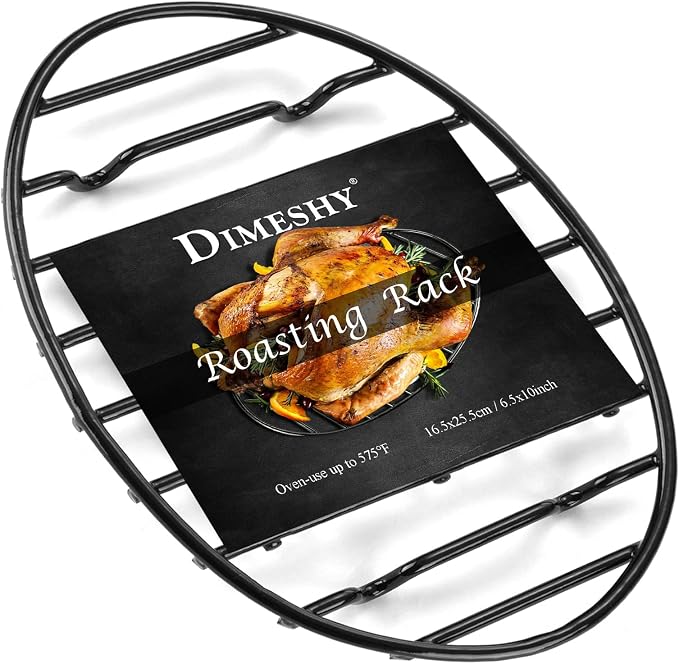 DIMESHY Roasting Rack, Enamel Finished, fit by DIMESHY
