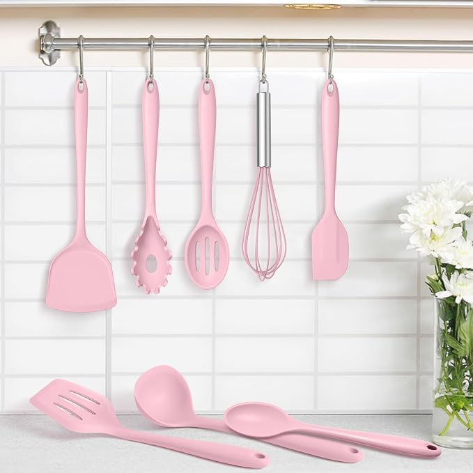 TeamFar 8 PCS Silicone Cooking Utensils - Image 7