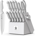 imarku 14-Piece Kitchen Knife Set, Ultra-Sharp Steak Knives Set of 6, Ergonomic by imarku