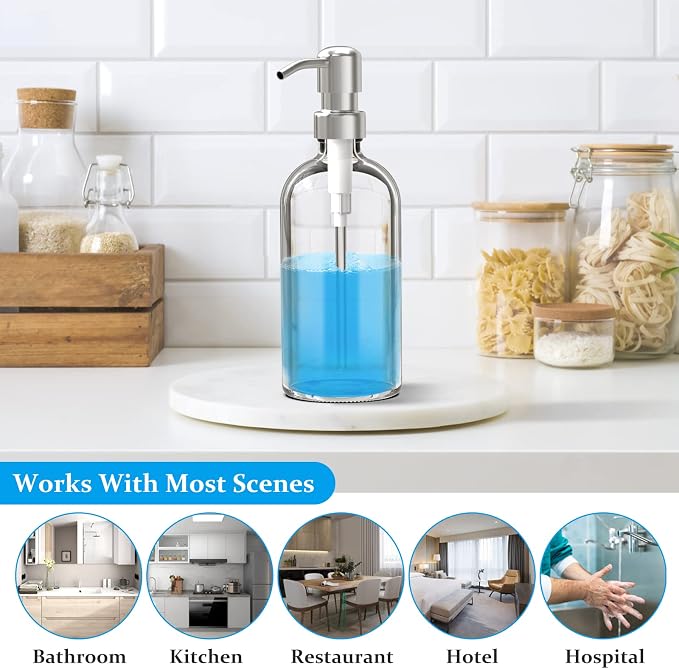 ARKTEK Glass Soap Dispenser - Image 6