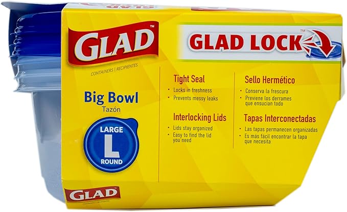 Glad GladWare Big Bowl Food Storage Containers - Image 6
