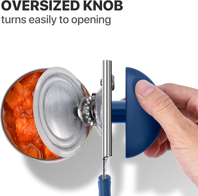 Can Opener Manual Heavy Duty, UHIYEE Hand Held Can Openers - Image 4