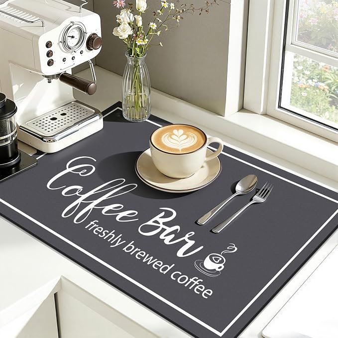 Findosom Dish Drying Mat, Cuttable Drying Mat - Image 5