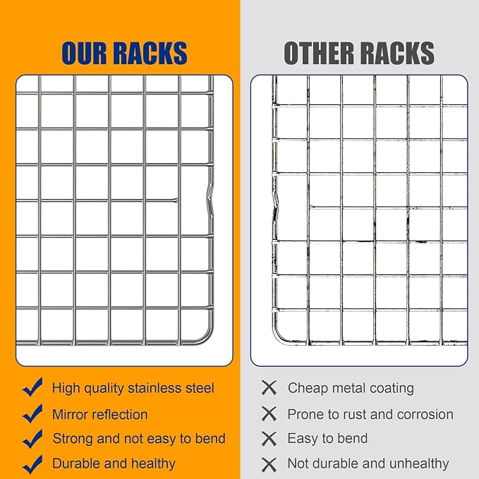 2PCS Cooling Racks for Cooking and Baking - Image 7