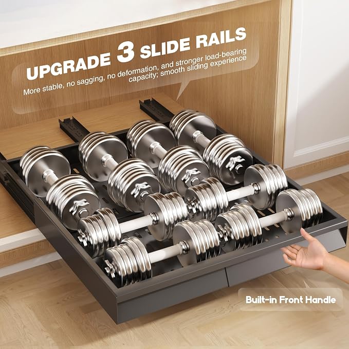 Seinloes 4 Pack Pull Out Cabinet Organizer - Image 7