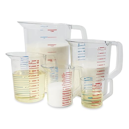 Rubbermaid Commercial Products Bouncer Clear Measuring Cup, 16-Cup/4-Quart - Image 2