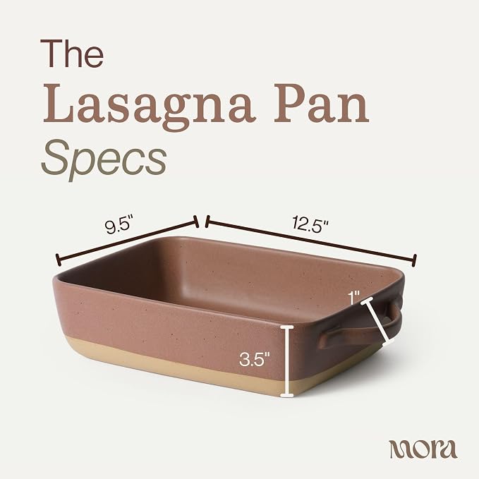 Mora Ceramic Baking Dish with Handles - Image 2