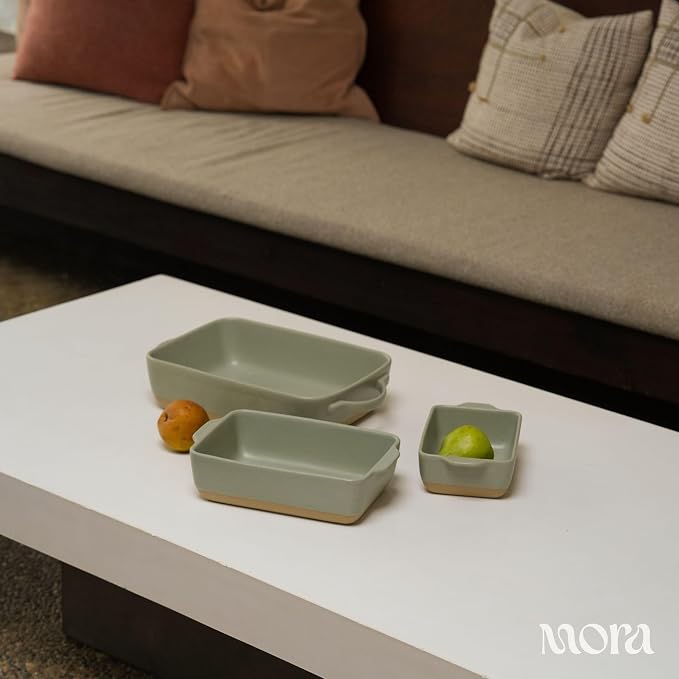 Mora Ceramic Baking Dish with Handles - Image 7