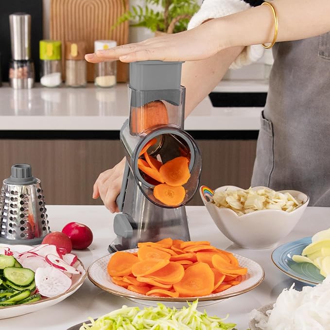 KalraMay Cheese Grater, Rotary Cheese Grater - Image 7