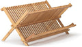 HIC Kitchen Bamboo Folding Dish Drying Rack, 20.5 x 13-Inches by HIC