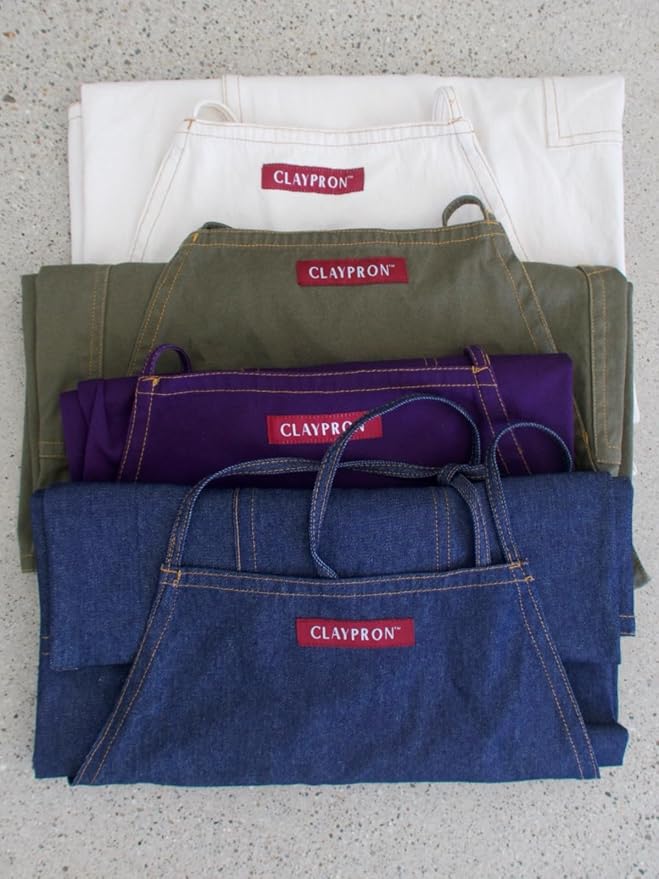 OLIVE GREEN, the original split apron - Image 3