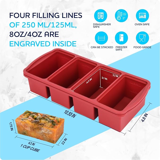 ZIP STANDING Silicone Freezer Trays - Image 6