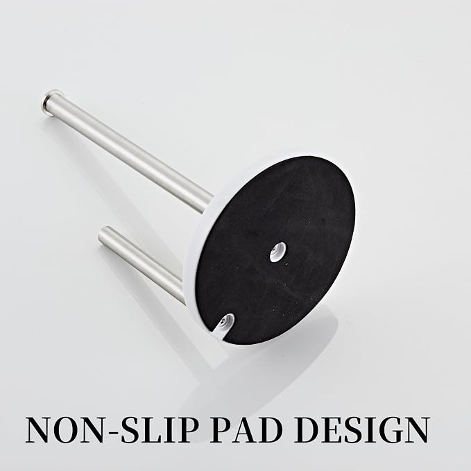 Brushed Nickel Paper Towel Holder, Stainless Steel Paper Towel Holder - Image 5
