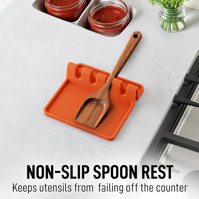 Zulay Kitchen Silicone Utensil Rest - Image 5