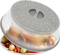 Collapsible Microwave Food Cover, Splatter Guard, Vented Microwave Lid by RUNZI