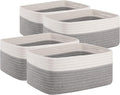 OIAHOMY 4 Pack Storage Baskets for Organizing, Small Bins for Shelves, Cute by MasterofSpaceOptimization