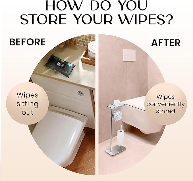 Day Moon™ - Toilet Paper Holder - Modern Roll Holder - Image 3