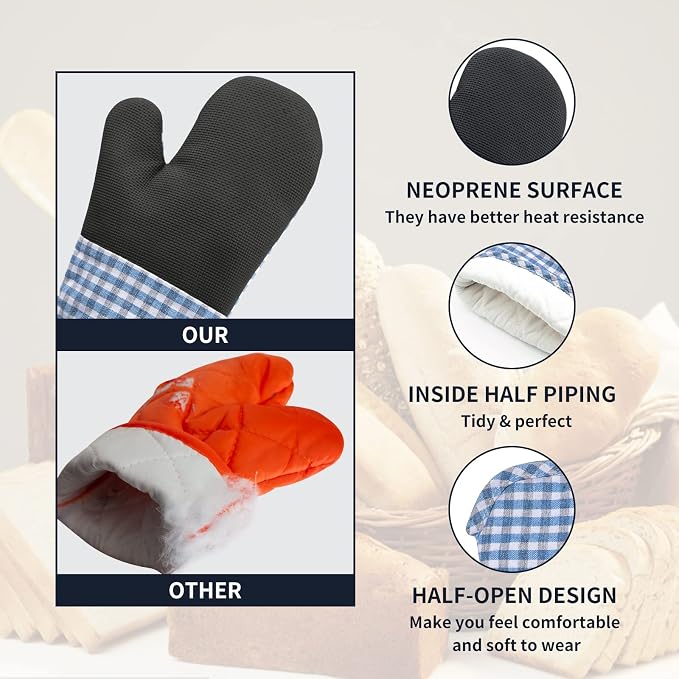 Oven Mitts and Potholders Gloves-Oven Mitts and Pot Holders - Image 3