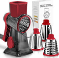 KEOUKE Rotary Cheese Grater Hand Crank Transparent by KEOUKE
