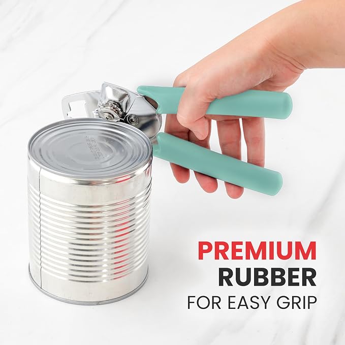 Zulay Kitchen Heavy Duty Stainless Steel Manual Can Opener – Ergonomic Soft - Image 8