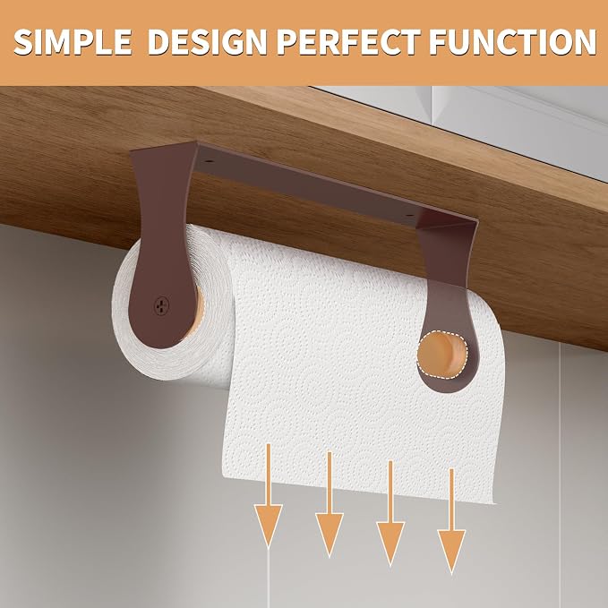 Oil Rubbed Bronze Paper Towel Holder Under Cabinet, Oil Rubbed Bronze Kitchen - Image 2