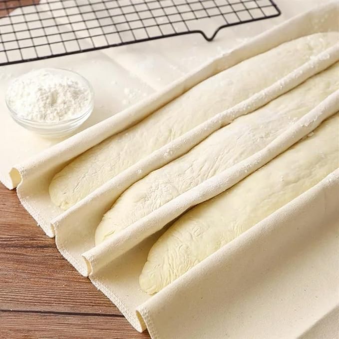 Ninsula 4PCS Tea Towels for Baking Sourdough, 14x18.8 Inch Reusable Thick Bread - Image 7