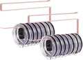 2 Pack Tumbler Lid Organizer, Horizontal Tumbler Lid Storage Hook to Hold Up 20 by JOLENSOY