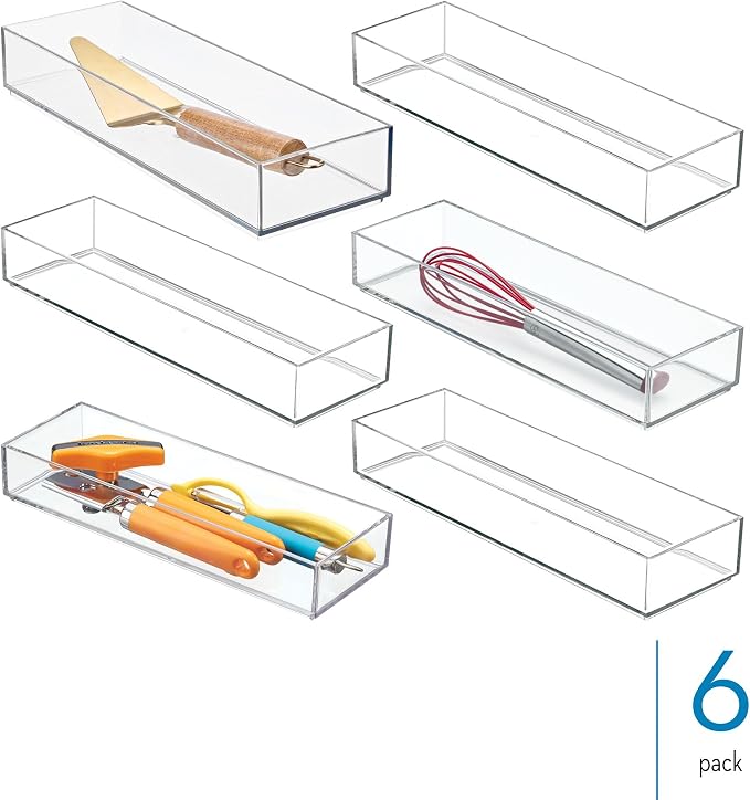 iDesign Plastic Makeup Drawer Organizer Tray - Image 2