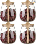 Airtight glass jar storage container by DNIENKGE