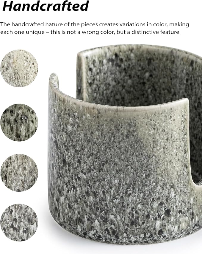 Zoeeker Kitchen Sponge Holder, Ceramic Dish Sponge Holder Scrubby Daddy - Image 5