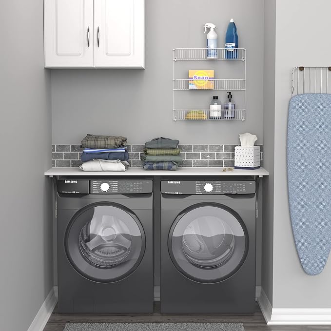 ClosetMaid 3-Tier Hanging Wall Mounted Metal Rack - Image 5