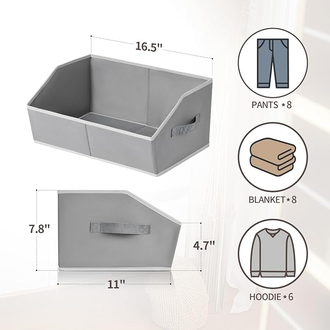 Homsorout Large Storage Bins Baskets - Image 7