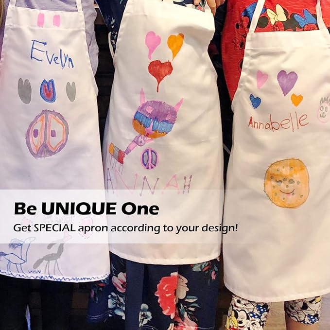 Novelty Place Kid's Apron with Chef Hat Set - Image 5
