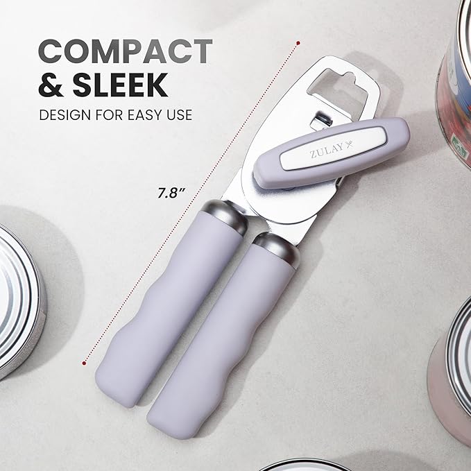 Zulay Kitchen Heavy Duty Stainless Steel Can Opener Manual - Image 2
