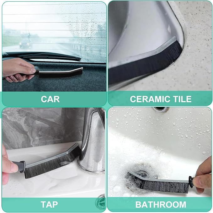 OKOM Multifunctional Stainless Steel Crevice Cleaning Brush - Image 6