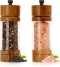 Salt and Pepper Grinder Set, Manual Salt Pepper Mills Grinders by MAOZHOU