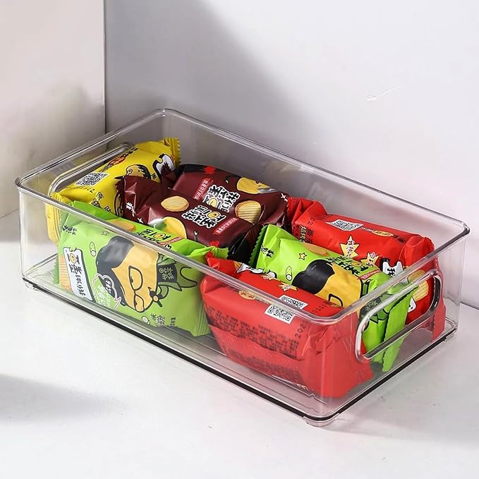 ShelfShaper Large Clear Plastic Storage Bins, Pantry Organizers and Storage - Image 7