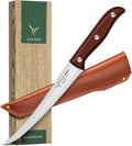 TAN REN 7-Inch Stainless Steel Boning Knife, Meat Cutting Knife by TANRENSincerelyBuildKnives