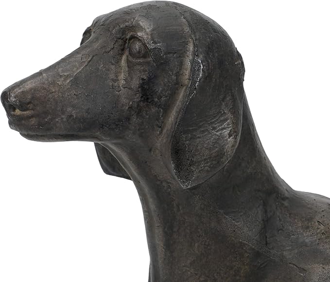 Vintage Dachshund Dog Paper Towel Holder Black Wiener Dog Tissue Towel Display - Image 11