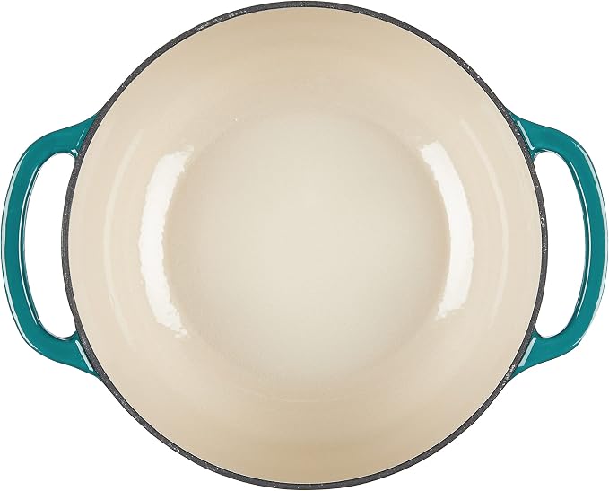 Lodge 4.5 Quart Enameled Cast Iron Dutch Oven - Image 3