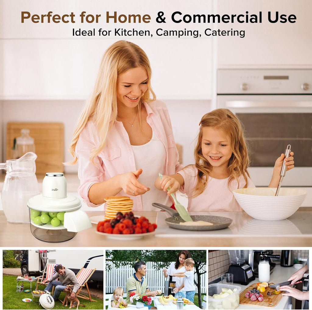 JOYHILL Electric Grape Peeling Machine, Automatic Fruit and Garlic